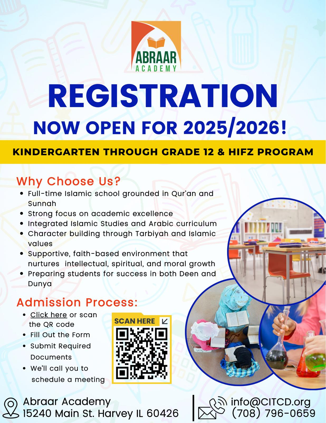 Abraar Academy Flyer